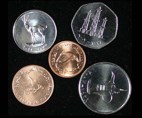United Arab Emirates Set of 5